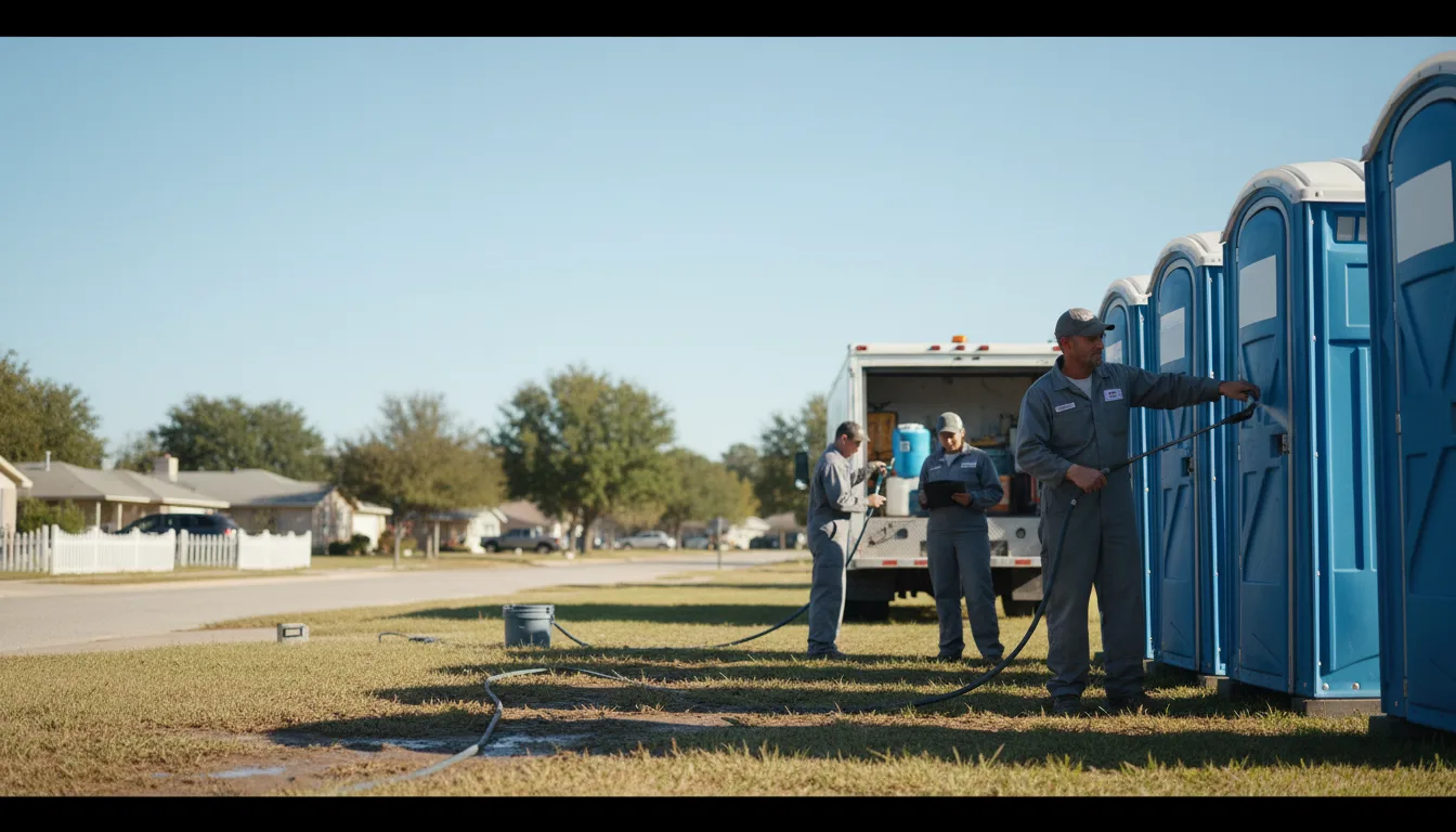 Long-Term Portable Toilet Rental in Brewster, OH near me